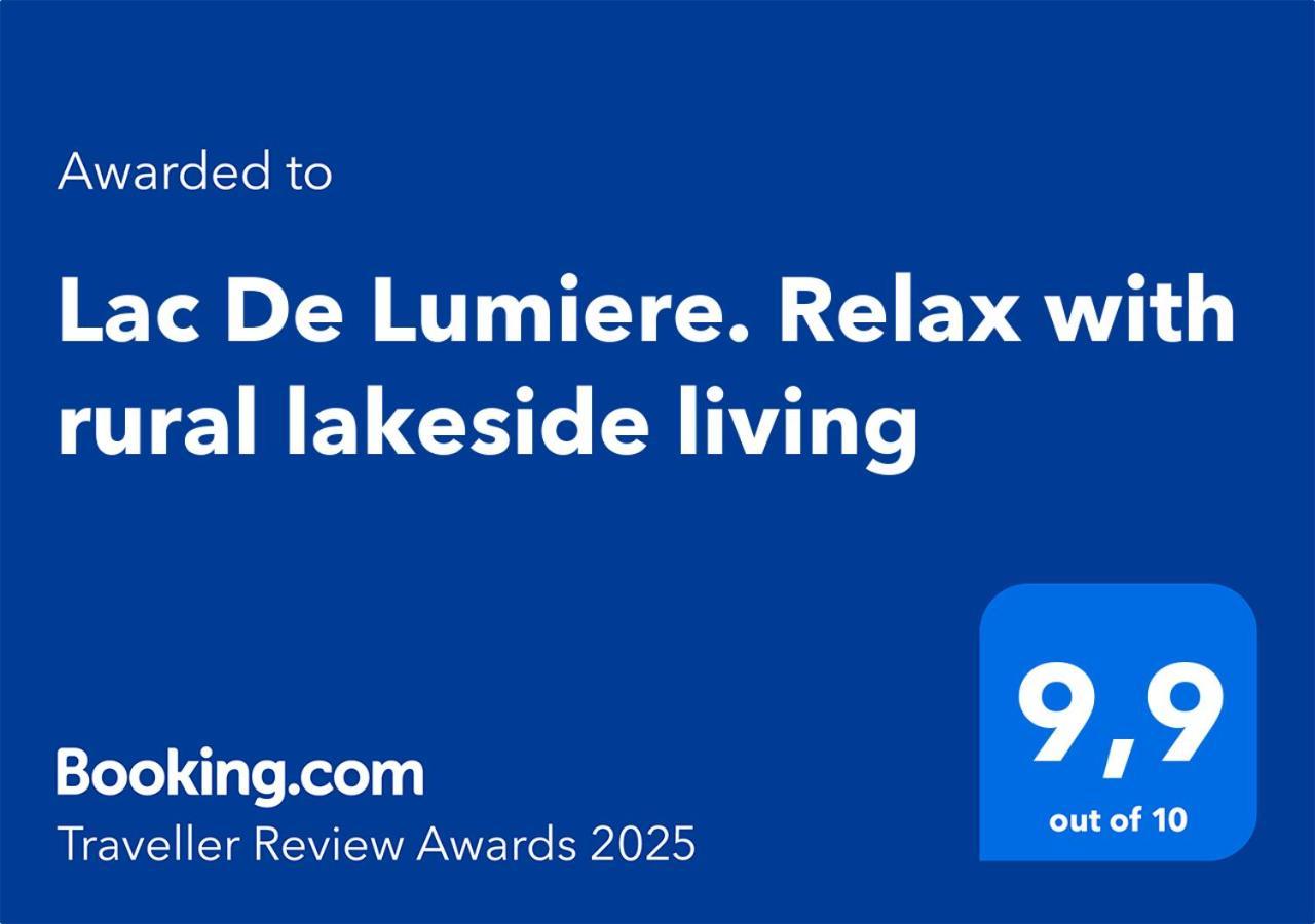 Lac De Lumiere. Relax With Rural Lakeside Living Herry Esterno foto